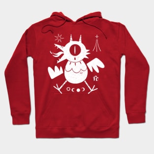 Dragon Chick #1 white print Hoodie